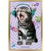 Keith Kimberlin - Kitten - Singing Wall Poster 14.725 x 22.375 Framed