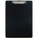 JAM Aluminum Clip Board Black Clipboard 1/Pack 9 x 12.5