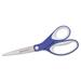 Straight KleenEarth Soft Handle Scissors 8 in. length Blue-Gray