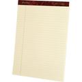 Ampad Gold Fibre Legal Rule Retro Writing Pads - 50 Sheets - Wire Bound - 0.34 Ruled - 20 lb Basis Weight - 8 1/2 x 11 3/4 - Ivory Paper - Micro Pe | Bundle of 2 Packs