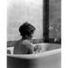 1920s-1930s Woman Sitting In Bath Tub Poster Print By Vintage Collection (11 X 14)