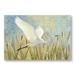 Gango Home Decor Contemporary Snowy Egret in Flight v2 by Kathrine Lovell (Printed on Paper); One 24x16in Fine Art Paper Giclee Print