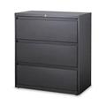 Hirsh Industries B690990 36 in. HL10000 Series Lateral File with 3-Drawer - Charcoal
