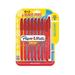 Paper Mate InkJoy 100ST Stick Ballpoint Pens 1.0mm Medium Point Red Ink 8+2 Count