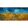 Van Gogh: Wheatfield 1890. /N Wheatfield With Crows. Oil On Canvas Vincent Van Gogh 1890. Poster Print by (24 x 36)