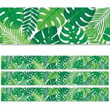 Creative Teaching Press EZ Border Paper Tropical Leaves Classroom Border 72 Pieces