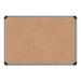 Universal UNV43712 Cork Board with Aluminum Frame 24 x 18 Natural Silver Frame