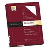 100% Cotton Resume Paper 95 Bright 24 Lb 8.5 X 11 White 100/pack | Bundle of 2 Boxes