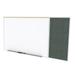 Ghent s Ceramic 4 x 8 Rubber Bulletin & Mag. Whiteboard C-Set in Confetti