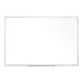 Ghent 36.5 x 60.5 Silver Aluminum Frame Non-Magnetic Whiteboard