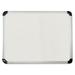 Universal UNV43842 48 in. x 36 in. Deluxe Porcelain Magnetic Dry Erase Board - White Surface Aluminum Frame