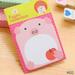 AkoaDa Sticky Notes Cartoon Animals Self Sticky Notes Creative Self-Stick Notes Sticky Notes Memo Notes for Students Home Office