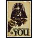 Star Wars Darth Vader Your Empire Needs You Laminated & Framed Poster Print (24 x 36)
