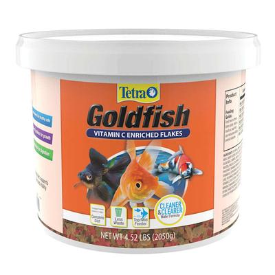 Tetra Goldfish Flakes Fish Food, 4.52 lbs.