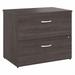 Studio A 2 Drawer Lateral File Cabinet in Storm Gray - Engineered Wood