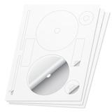 Neato CLP-192355 CLP-192333 Compatible CD DVD Full Face Labels on Sheets (2 Labels Per Sheet White 2000 Sheets)