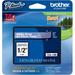 Genuine Brother 1/2 (12mm) White on Clear TZe P-touch Tape for Brother PT-3600 PT3600 Label Maker