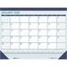 House of Doolittle Recycled Contempo Desk Pad Calendar 22 x 17 White/Blue Sheets Blue Binding Blue Corners 12-Month (Jan to Dec): 2023 (151)