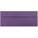 JAM Paper & Envelope No. 10 Envelopes 4 1/8 x 9 1/2 Dark Purple 1000/Carton