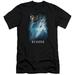 Star Trek Beyond Spock Poster Adult 30/1 T-Shirt Black