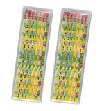 Toys For Tots Farm Pencil Set â€“ Two 7-Packs of USA Made #2 Pencils (14 Pencils Total) with Fun Animal Designs perfect kid s gift stocking stuffer or for school home or office