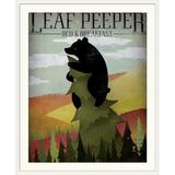 Great Big Canvas 'Leaf Peeper' by Ryan Fowler Graphic Art Print in Green | 23 H x 20 W x 1 D in | Wayfair 1421087_21_12x15