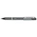 Pentel EnerGel NV Liquid Gel Pens Metal Tip Bold Point Black 12 Count