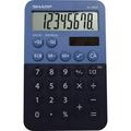 Sharp-1PK El-760rbbl Handheld Calculator 8-Digit Lcd