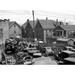 Milwaukee: Auto Parts 1936. /Na Junkyard With Auto Parts And Scrap Metal Alongside Working Class Houses Milwaukee Wisconsin. Photograph By Carl Mydans April 1936. Poster Print by (18 x 24)