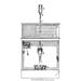 Rain Gauge 1869. /Na Self-Registering Rain Gauge Used At The Meteorological Observatory In Central Park New York City. Wood Engraving