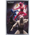 Power Rangers - Ninja Wall Poster 14.725 x 22.375 Framed