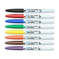 EXPO 16078 Vis-A-Vis Wet-Erase Overhead Transparency Markers Fine Point Assorted Colors 8-Count