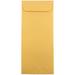 JAM #10 Policy Envelopes 4.1x9.5 50/Pack Gold Metallic