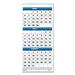 2PK House of Doolittle Recycled Three-Month Format Wall Calendar Vertical Orientation 8 x 17 White Sheets 14-Month (June to July): 2022 to 2023 (3645)