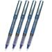 Pilot Precise V5 Stick Rolling Ball Pens Extra Fine Point Blue 4-PACK(35335)