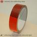 Oralite (Reflexite) V92-DB-COLORS Microprismatic Conspicuity Tape: 1 in x 15 ft. (Red)