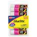 Permanent Glue Stic Value Pack 0.26 Oz Applies White Dries Clear 18/pack | Bundle of 5 Packs