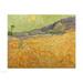 Wheatfield with Reaper 1889 Poster Print by Vincent Van Gogh - 24 x 18 in.