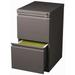 Pemberly Row 2 Drawer File Cabinet in Medium Tone