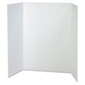 Pacon PAC37634 Spotlight Corrugated Presentation Display Boards 48 X 36 White 4/carton