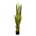 Nearly Natural 58 Sansevieria Artificial Plant in Plastic Pot Green