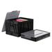 Universal-1PK Collapsible Crate Letter/Legal Files 17.25 X 14.25 X 10.5 Black/Gray 2/Pack