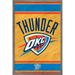 NBA Oklahoma City Thunder - Logo 14 Wall Poster 14.725 x 22.375 Framed