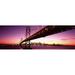 Bridge across a bay with city skyline in the background Bay Bridge San Francisco Bay San Francisco California USA Poster Print by - 36 x 12