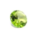 Zoogamo 2â€�- 60 mm LIight Green Diamond Shaped Glass Crystal Paperweight â€“ Home Office Decor & Wedding Favors Decoration with Gift Box