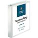 Business Source Basic D-Ring White View Binders - 1 1/2 Binder Capacity - Letter - 8 1/2 x 11 Sheet Size - D-Ring Fastener(s) - Polypropylene - Whi | Bundle of 2 Each