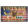 3X5 VIETNAM VETERAN 1961-1975 RIBBON FLAG USA PATRIOTS FLAG BANNER 100D