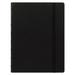 Filofax Notebook College Rule Black Cover 8 1/4 x 5 13/16 112 Sheets/Pad B115007U