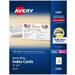 Avery Printable Index Cards with Sure Feed Technology 3 x 5 White 150 Blank Index Cards for Laser or Inkjet Printers (5388)