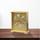 Howard Miller&reg; Exton Quartz Table Clock Metal in Yellow | 8.75 H x 7.25 W x 3 D in | Wayfair 645569